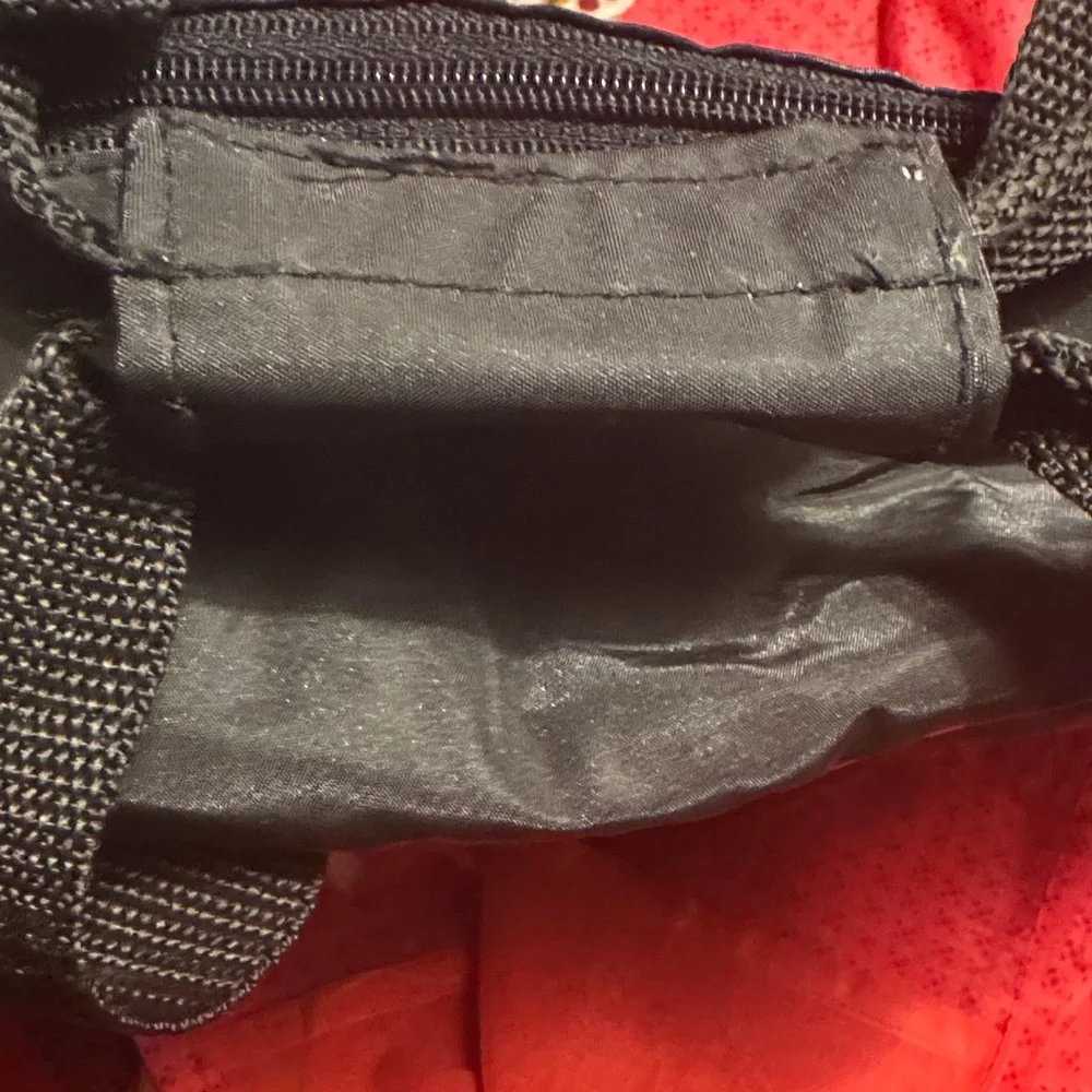 1989 Teenage Mutant Ninja Turtles Carry Bag Mirage Studios Black Messenger Bag